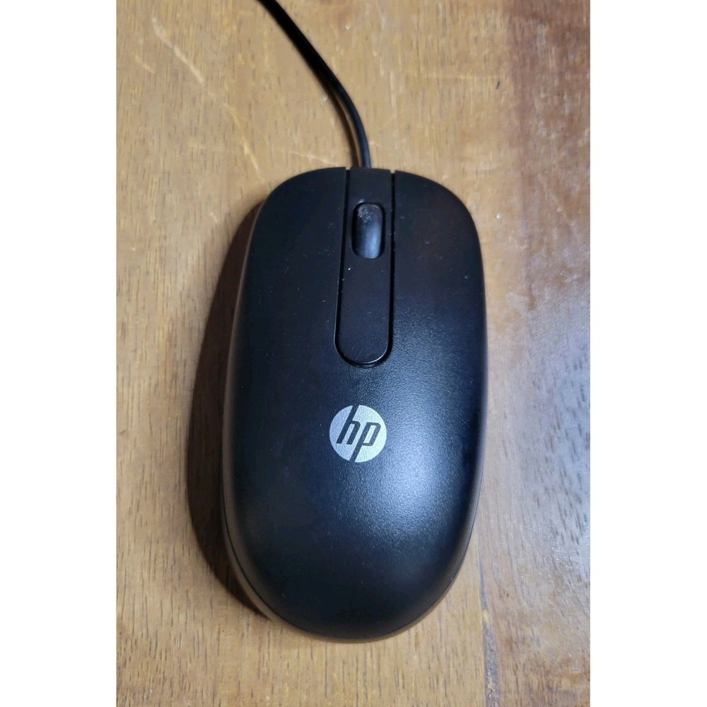 HP 672652-001 USB 2 Button Optical Mouse - Black